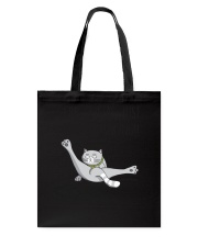 Cat - Just break dancing 1806D Tote Bag thumbnail