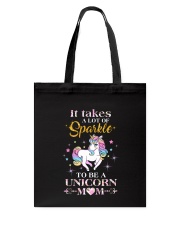 Unicorn Mom sparkle 1409 Tote Bag thumbnail