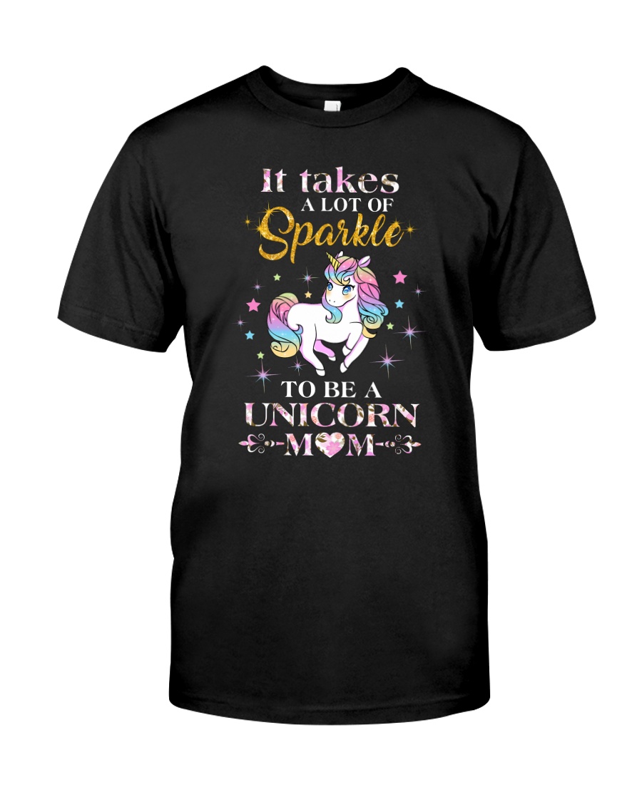 Unicorn Mom sparkle 1409 Classic T-Shirt