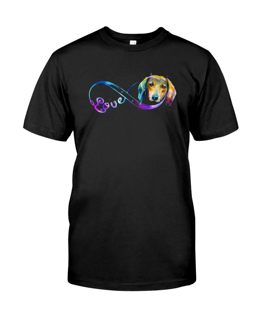 Dachshund Infinity Love Classic T-Shirt