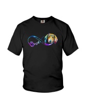 Dachshund Infinity Love Youth T-Shirt thumbnail
