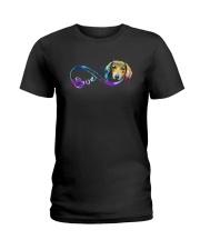 Dachshund Infinity Love Ladies T-Shirt thumbnail