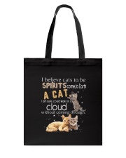Cat Spirits Tote Bag thumbnail