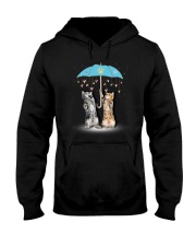 Cats Rain Hooded Sweatshirt thumbnail