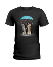 Cats Rain Ladies T-Shirt thumbnail