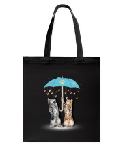 Cats Rain Tote Bag thumbnail
