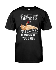 Cat Make Smile 2106 Classic T-Shirt front