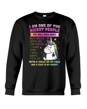 Unicorn Nicest 1806 Crewneck Sweatshirt thumbnail