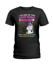 Unicorn Nicest 1806 Ladies T-Shirt thumbnail