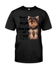 Yorkshire Terrier Crazy Lady 2006 Classic T-Shirt thumbnail