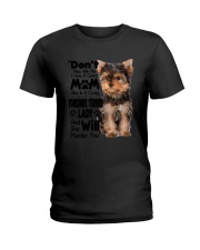 Yorkshire Terrier Crazy Lady 2006 Ladies T-Shirt thumbnail