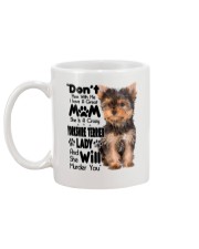 Yorkshire Terrier Crazy Lady 2006 Mug back