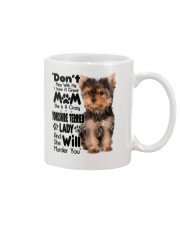 Yorkshire Terrier Crazy Lady 2006 Mug front
