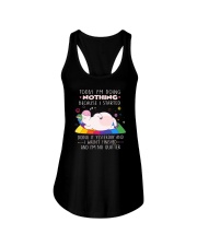 Unicorn nothing Ladies Flowy Tank thumbnail