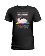 Unicorn nothing Ladies T-Shirt thumbnail