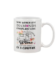 Camping Woman Diamond 1906 Mug front