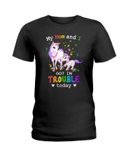 Unicorn mom and I 2409 Ladies T-Shirt thumbnail