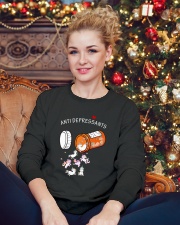 Unicorn Anti 2712 Crewneck Sweatshirt lifestyle-holiday-sweater-front-2