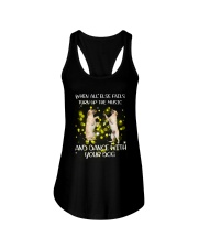 Labrador Retriever Dance Ladies Flowy Tank thumbnail