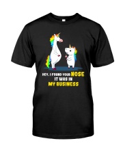 Unicorn nose 1411 Classic T-Shirt thumbnail