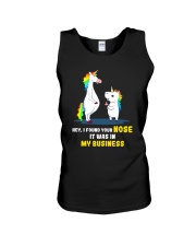 Unicorn nose 1411 Unisex Tank thumbnail