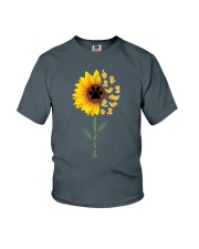 Unicorn and Sunflower Youth T-Shirt thumbnail