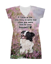 Border Collie - Love you than himself 1806P All-over Dress thumbnail