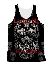 Beard - I will 206L All-over Unisex Tank front