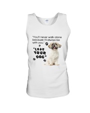 Shih Tzu With You Unisex Tank thumbnail