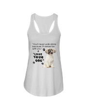 Shih Tzu With You Ladies Flowy Tank thumbnail