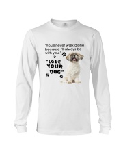 Shih Tzu With You Long Sleeve Tee thumbnail