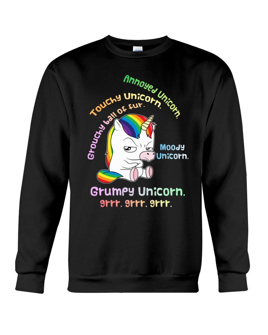 Unicorn Annoyed 0712 Crewneck Sweatshirt