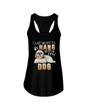 Shih Tzu My Dog Ladies Flowy Tank thumbnail