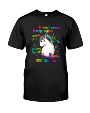 Unicorn Grrrr Classic T-Shirt front