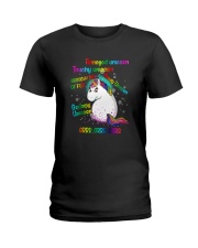 Unicorn Grrrr Ladies T-Shirt thumbnail