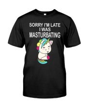 Unicorn Masturbating Classic T-Shirt thumbnail