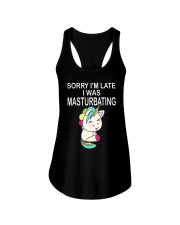 Unicorn Masturbating Ladies Flowy Tank thumbnail