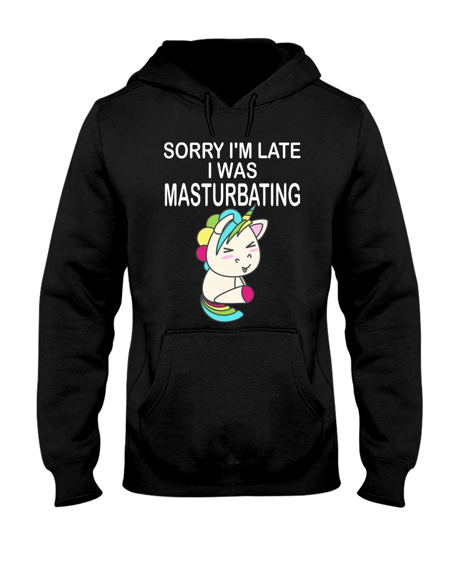 Unicorn Masturbating Hooded Sweatshirt