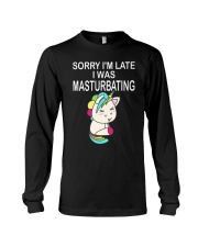 Unicorn Masturbating Long Sleeve Tee thumbnail