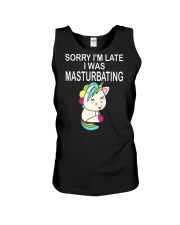 Unicorn Masturbating Unisex Tank thumbnail