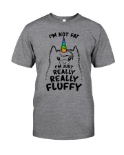 Unicorn not fat 1112 Classic T-Shirt front
