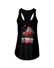 Cat Ride Flamingo Ladies Flowy Tank thumbnail