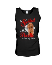 Poodle Spoiled Unisex Tank thumbnail
