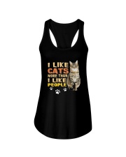 I Like Cats Ladies Flowy Tank thumbnail