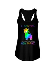 Llamacorn 0509 Ladies Flowy Tank thumbnail
