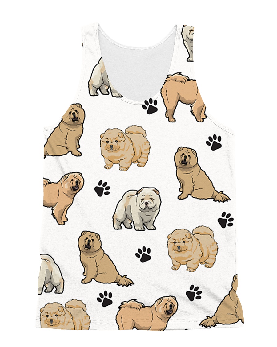 Chow Chow puppies 2405P All-over Unisex Tank