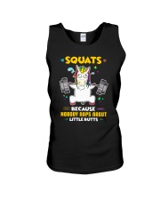 Unicorn Squats Unisex Tank thumbnail