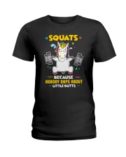 Unicorn Squats Ladies T-Shirt thumbnail