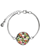 Cat Flower 1406 Metallic Circle Bracelet thumbnail