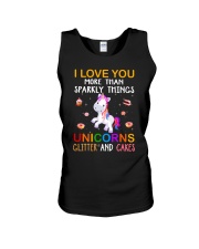 Unicorn Love You Unisex Tank thumbnail